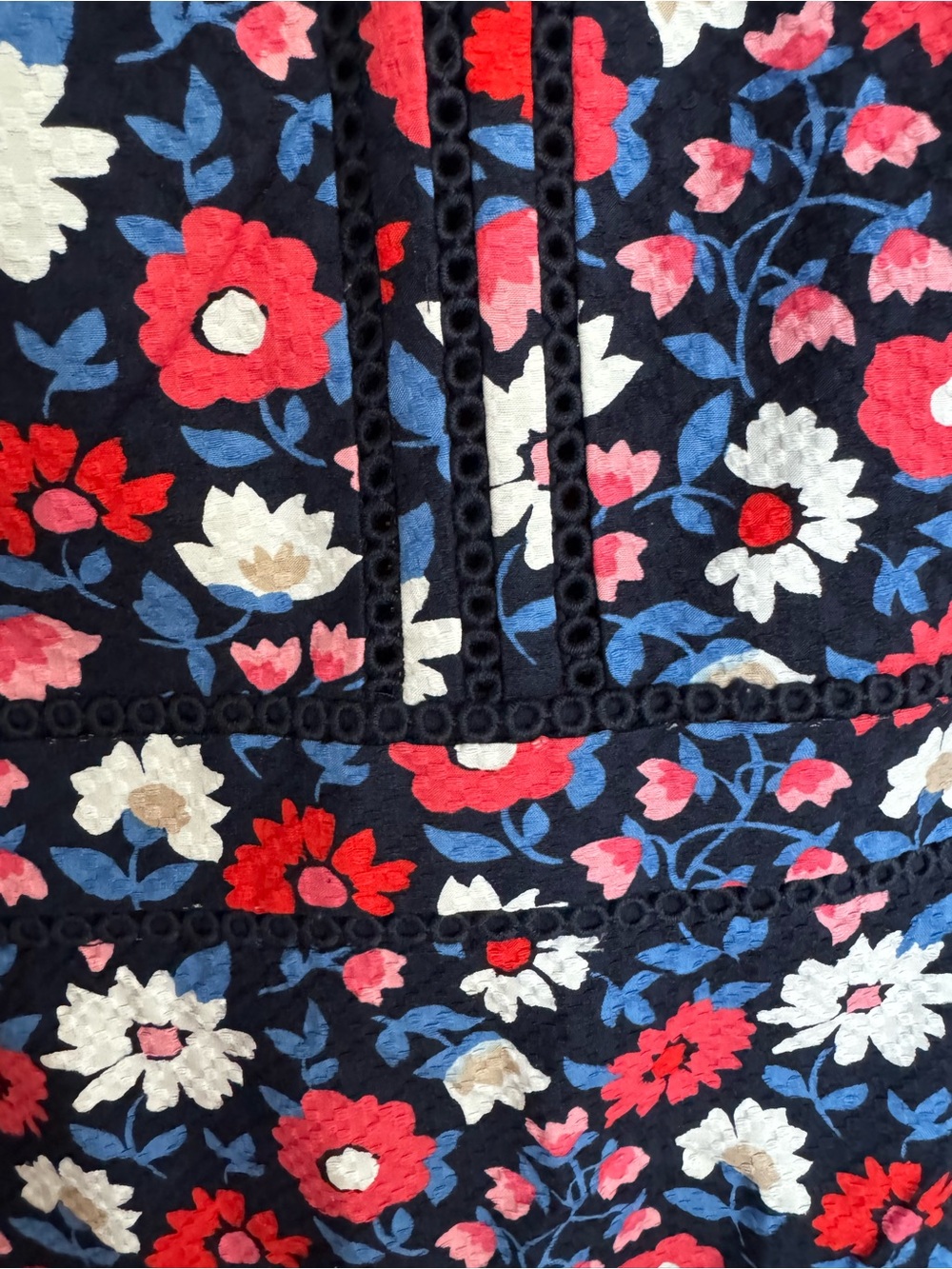 🌺 Kate Spade Textured Floral Sheath Dress NWOT - Picture 7 of 7